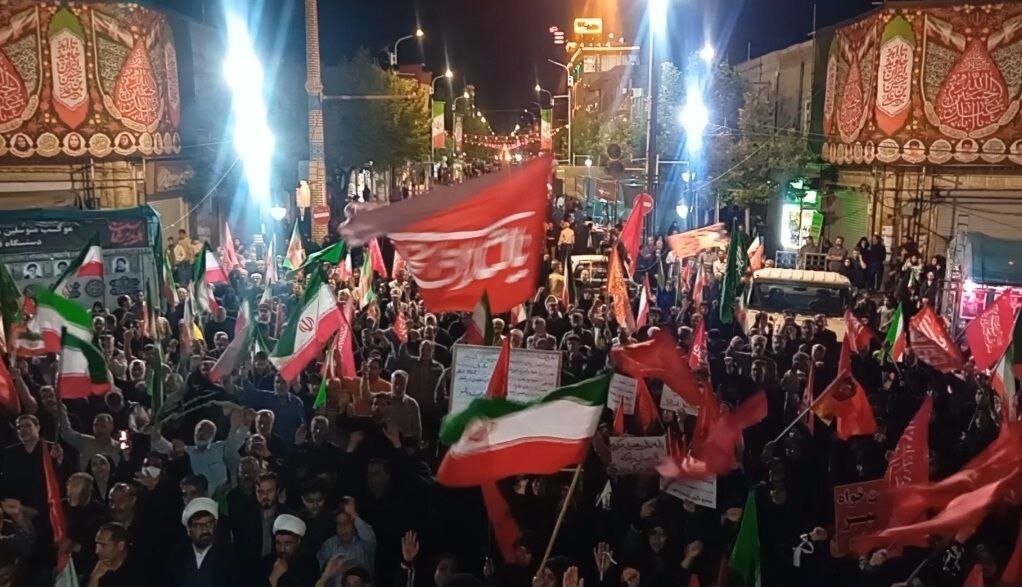 صد و چهل و ششمین شب تجمع مردمی در زنجان؛ خیابان‌ها میزبان شهروندان