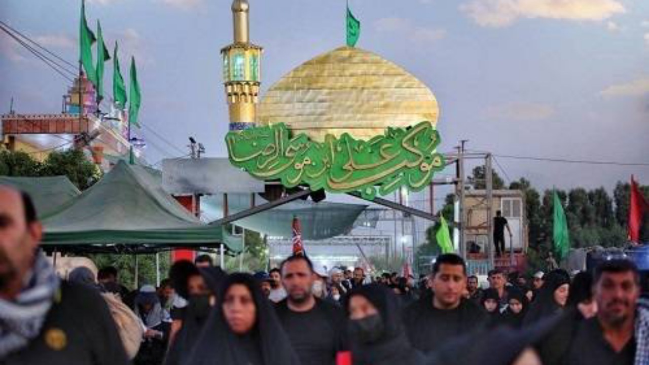 از تهران تا عمود ۷۰۷؛ خادمین موکب امام رضا (ع) راهی کربلا شدند