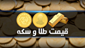 نرخ جدید سکه و طلا در بازار آزاد تهران / سکه امامی ۱۸۴ میلیون تومان شد