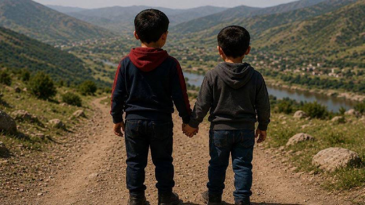 نجات دو کودک گمشده در جنگل‌های حیران آستارا توسط مرزبانان