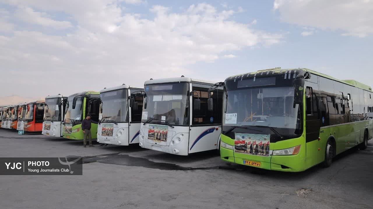 اعزام ۲۱ اتوبوس از شهرکرد به مرز شلمچه برای خدمت‌رسانی به زائران اربعین