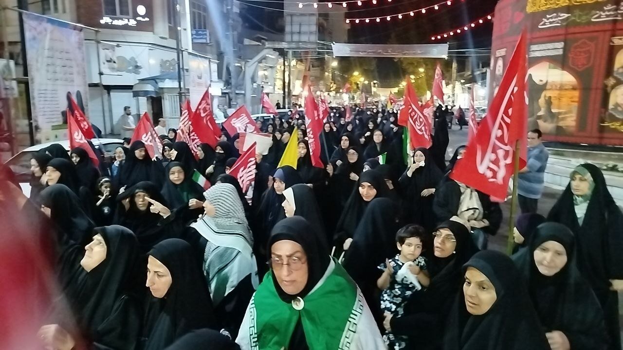 تداوم حضور مردمی در آستانه اشرفیه؛ صد و چهل و هفتمین مرحله در خیابان‌ها