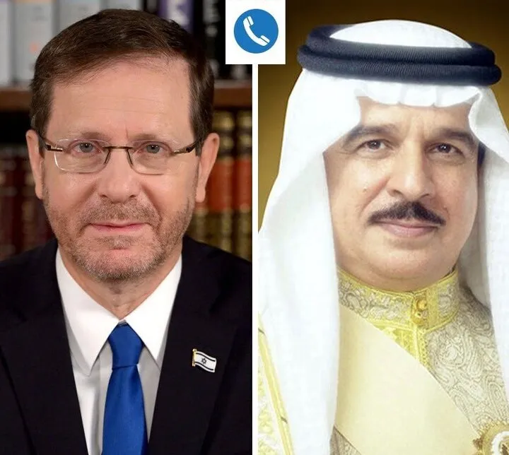 تماس تلفنی پادشاه بحرین با رئیس رژیم صهیونیستی پس از سه سال