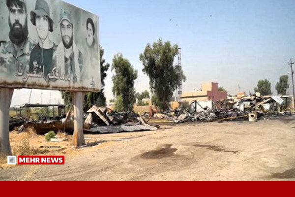 تجاوز سعودی-آمریکایی به مواضع حشدالشعبی در نینوا؛ ویرانی گسترده برجای ماند