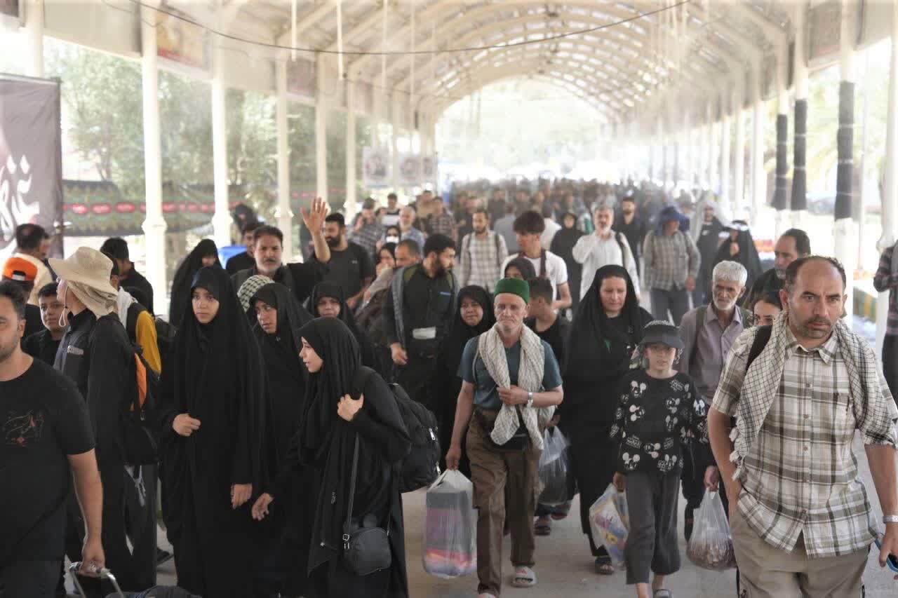 تردد روان و بدون مشکل زائران اربعین از مرز سومار