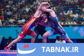 لحظههای حساس رقابت کشتی فرنگی