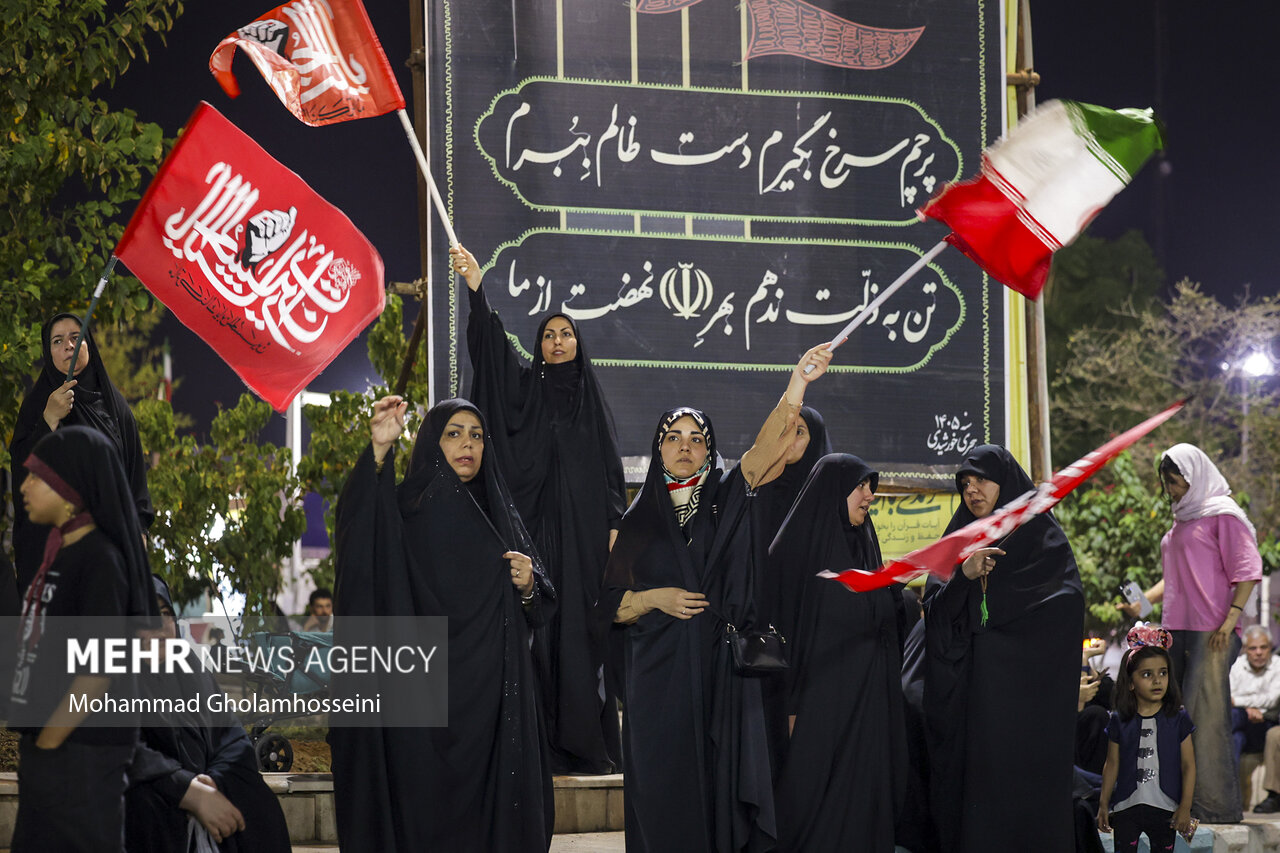 شب صد و پنجاه و چهارم حضور مردم آوج؛ تأکید بر انسجام ملی و پشتیبانی از انقلاب