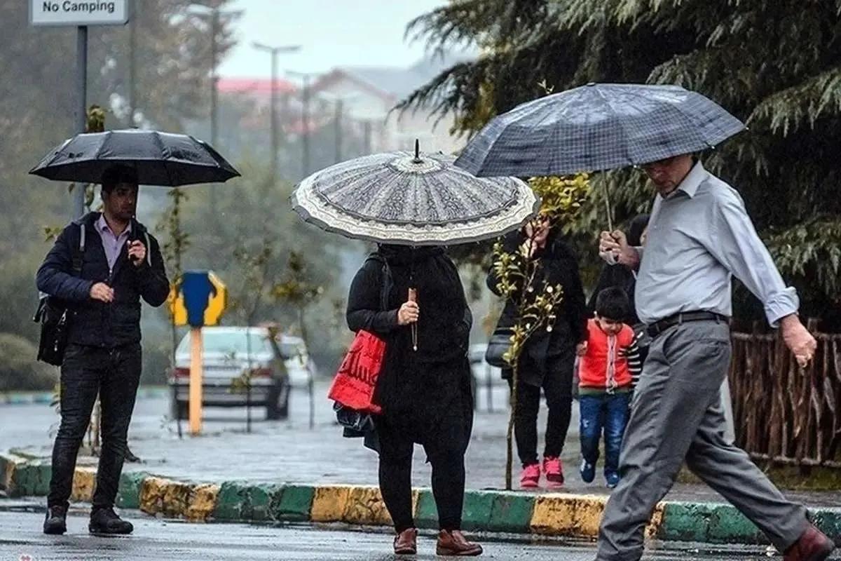 هشدار نارنجی هواشناسی برای ارتفاعات گلستان و خراسان شمالی؛ رگبار باران و رعد و برق در راه است