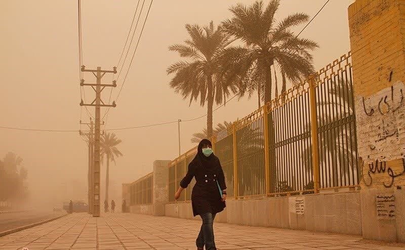 هشدار سطح زرد هواشناسی؛ طوفان شن و گرد و غبار در راه کرمان
