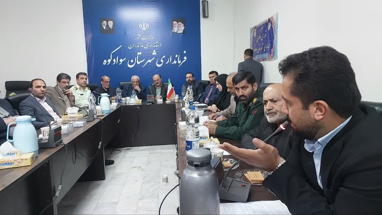 نوسازی تجهیزات ایمنی محور سوادکوه با نیوجرسی و روشنایی نقاط پرخطر
