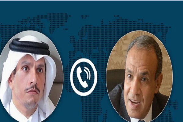 رایزنی تلفنی دوحه و قاهره درباره آرام‌سازی منطقه؛ قطر بر آزادی کشتیرانی در هرمز تأکید کرد