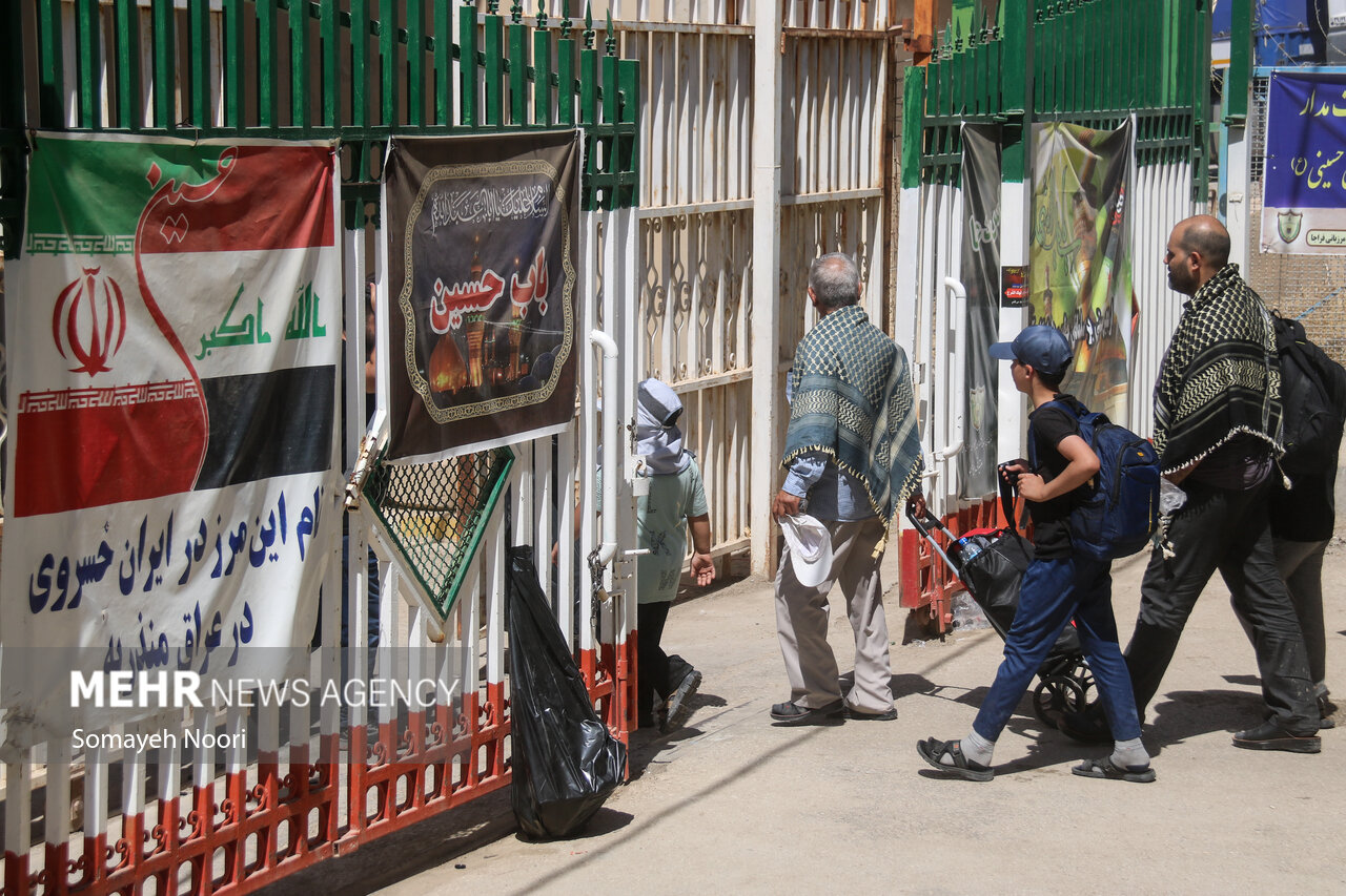 موج بازگشت اربعین به اوج رسید؛ ثبت ۸۰ هزار تردد شبانه‌روزی در مرز خسروی