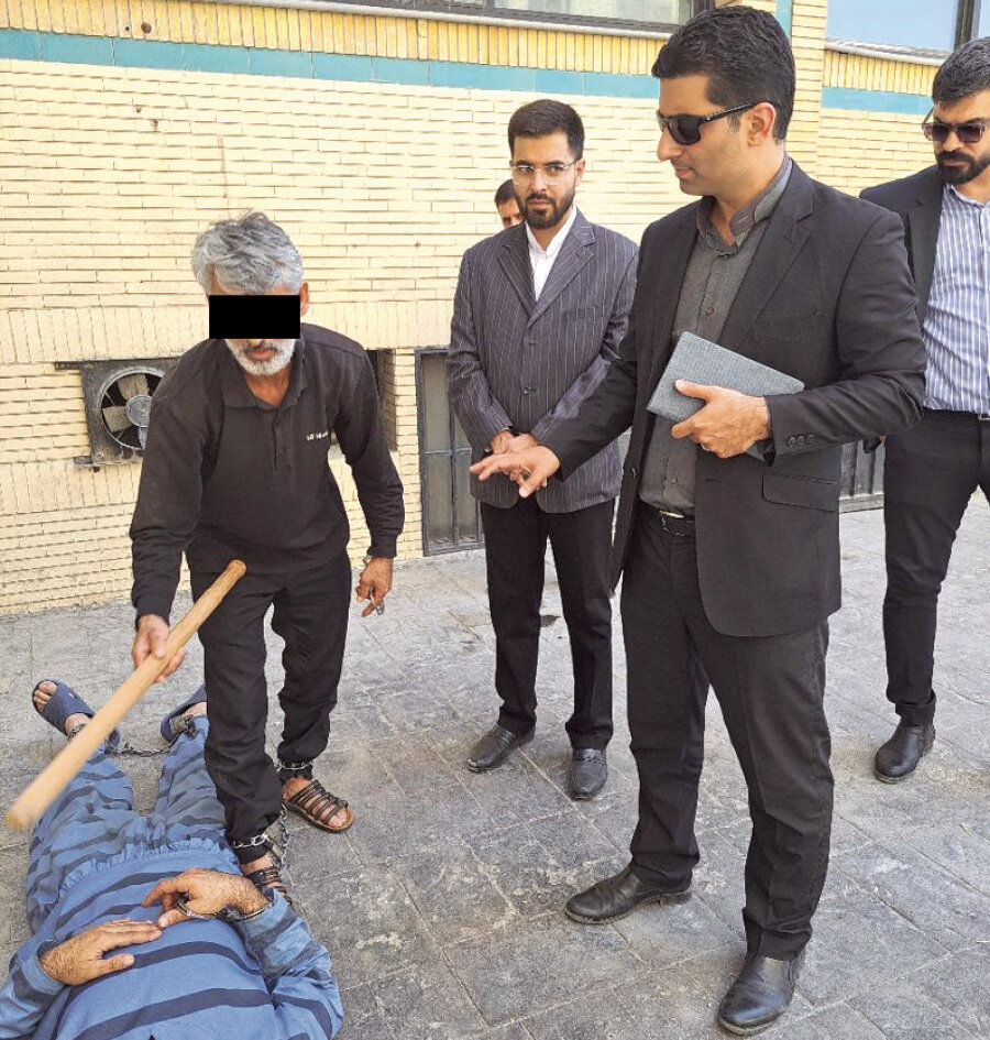 صحنه جنایت قتل با تبر در مشهد