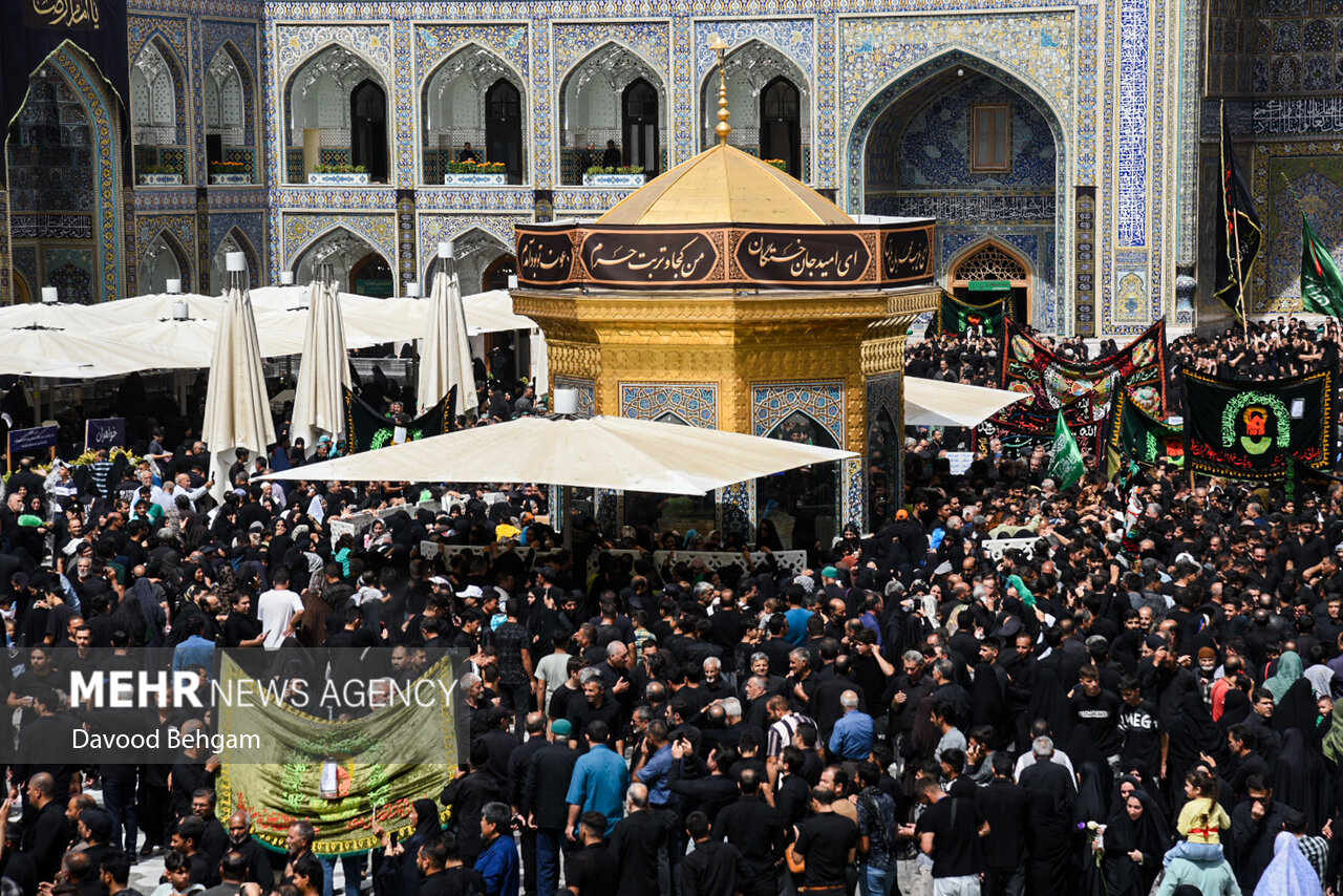 «روز چهلم» در حرم رضوی؛ آیین‌های سوگواری اربعین حسینی از ۱۲ مرداد آغاز می‌شود