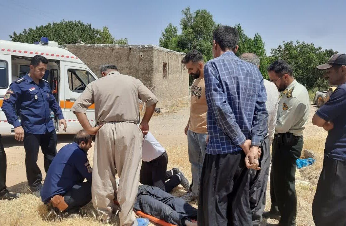 غرق‌شدن نگهبان ۵۰ ساله در استخر کشاورزی قروه؛ امدادگران نتوانستند او را نجات دهند