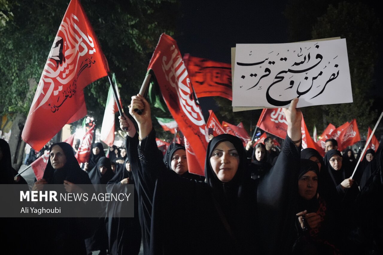 سوگواری خبرنگاران گیلانی در رثای شهادت امام رضا (ع)