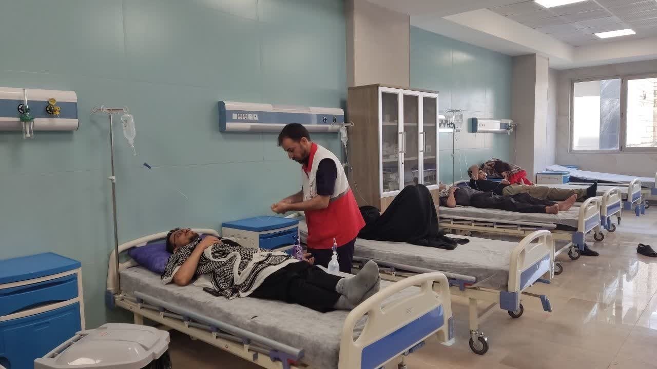 ۲۲۷۱ خدمت درمانی هلال‌احمر چهارمحال و بختیاری به زائران اربعین در کربلا