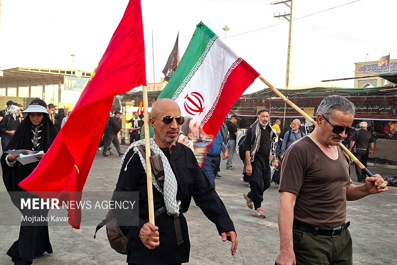 مرز مهران در شبانه‌روز گذشته میزبان ۱۸۵ هزار زائر بود