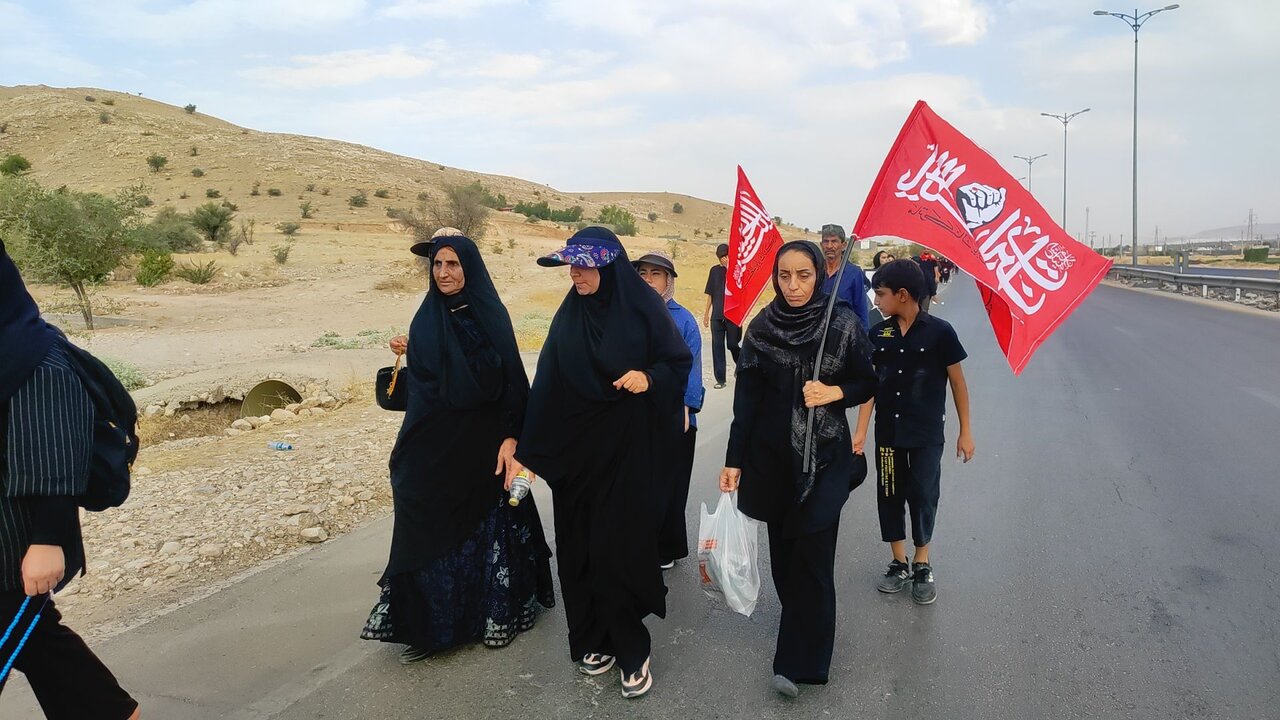 آیین سوگواری در دیار دوگنبدان؛ عاشقان اباعبدالله(ع) گرد هم آمدند