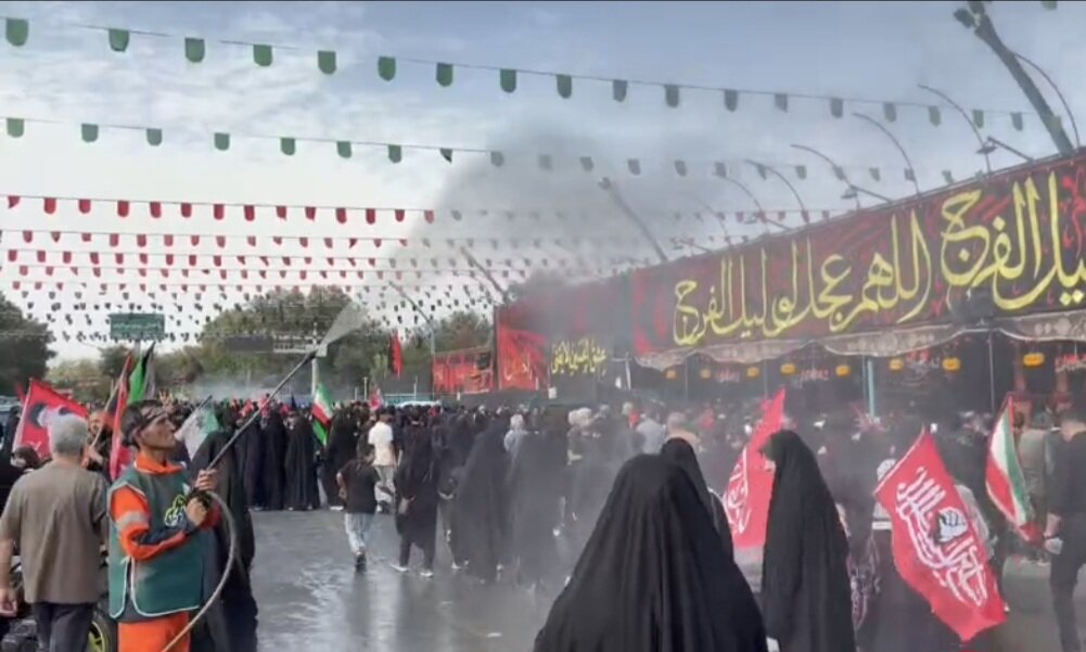 اربعین در اصفهان؛ موج عزاداری حسینی خیابان‌ها را فرا گرفت