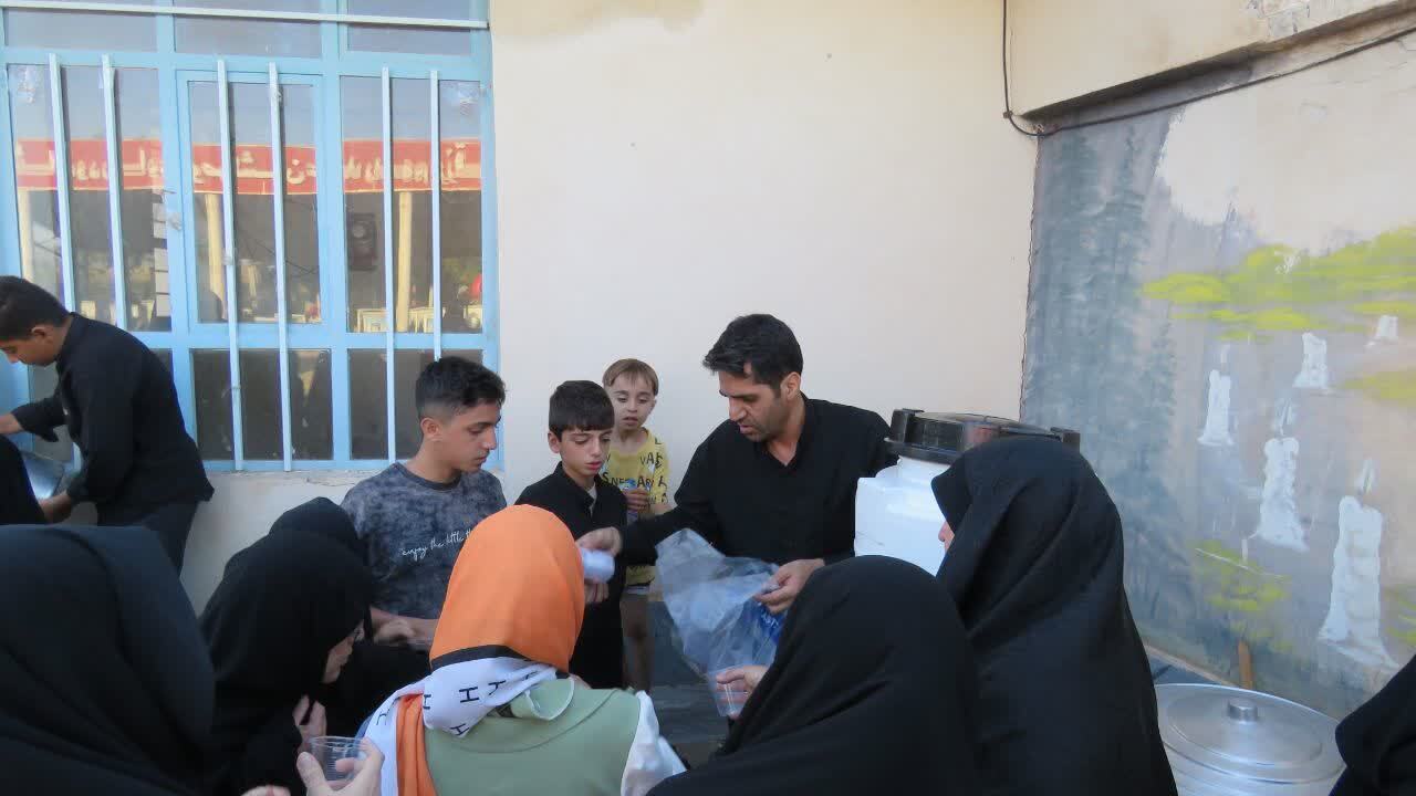 راهپیمایی جاماندگان اربعین در هریس