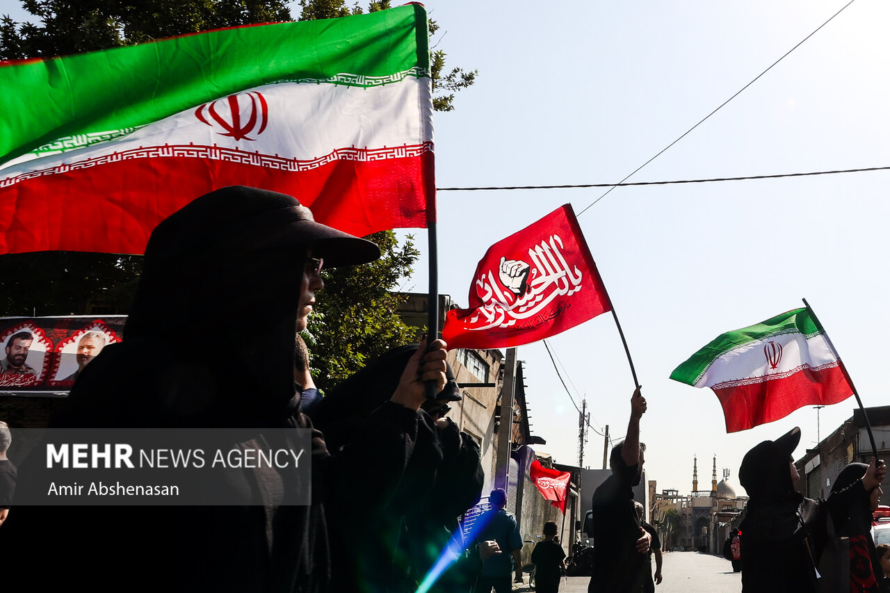 جاماندگان اربعین در شهرری؛ اجتماع پرشور عاشقان حسینی در آستان حضرت عبدالعظیم (ع)
