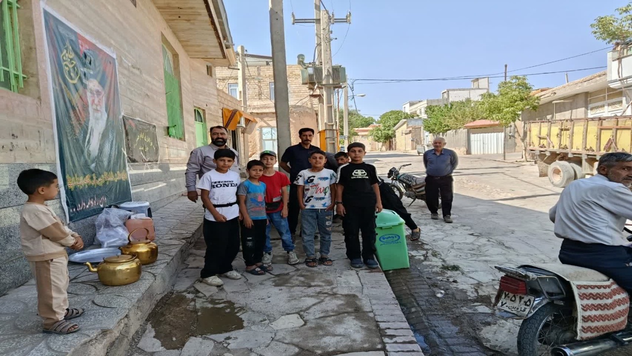 میزبانی پرشور سوگواران اربعین در روستای گردشگری توآباد قزوین
