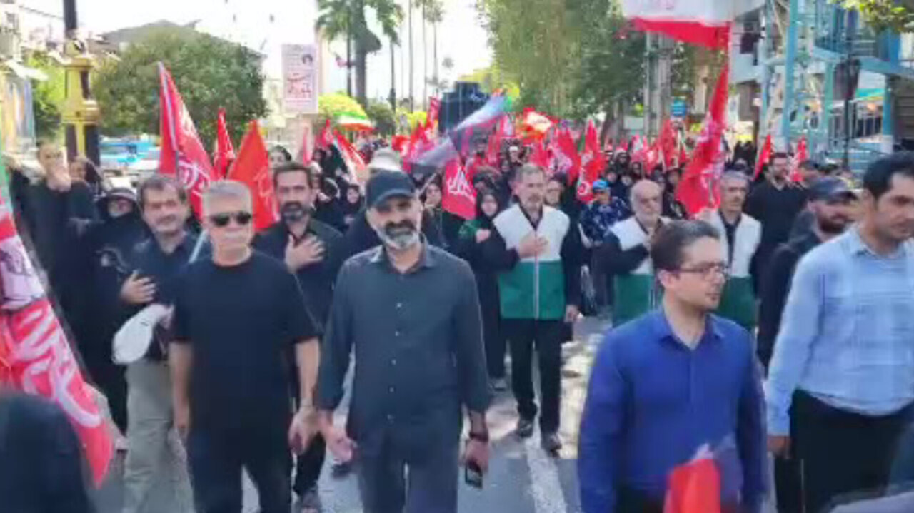 سوگواره اربعین حسینی در غرب مازندران؛ اجتماع عاشقان در نور و کلارآباد