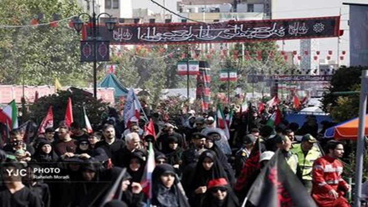 پیاده‌روی جاماندگان اربعین در تهران؛ اشک و امید در مسیر عشق حسینی