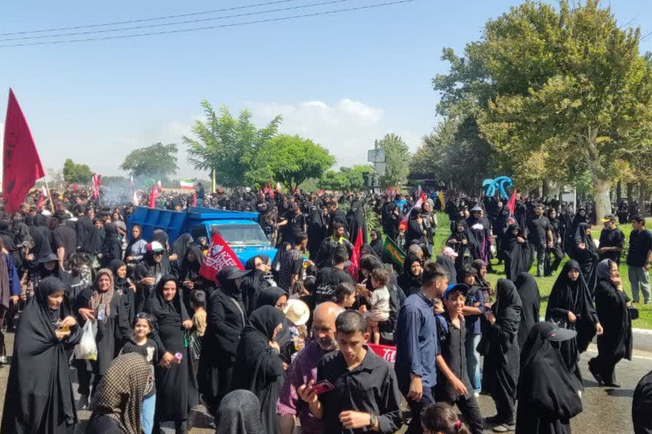 آیین معنوی جاماندگان اربعین در نیشابور برگزار شد
