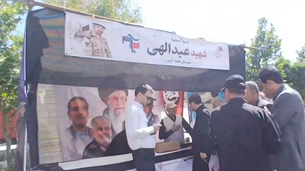 پایان میزبانی ۱۰ روزه موکب دانشجویی جلفا از زائران اربعین در مرز تمرچین