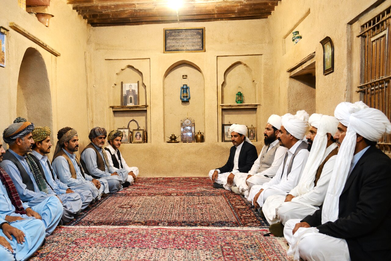 «تپ و تپ‌گیری»؛ آیین مهمان‌نوازی سیستانی‌ها در قاب «سرزمین نخل و آفتاب»