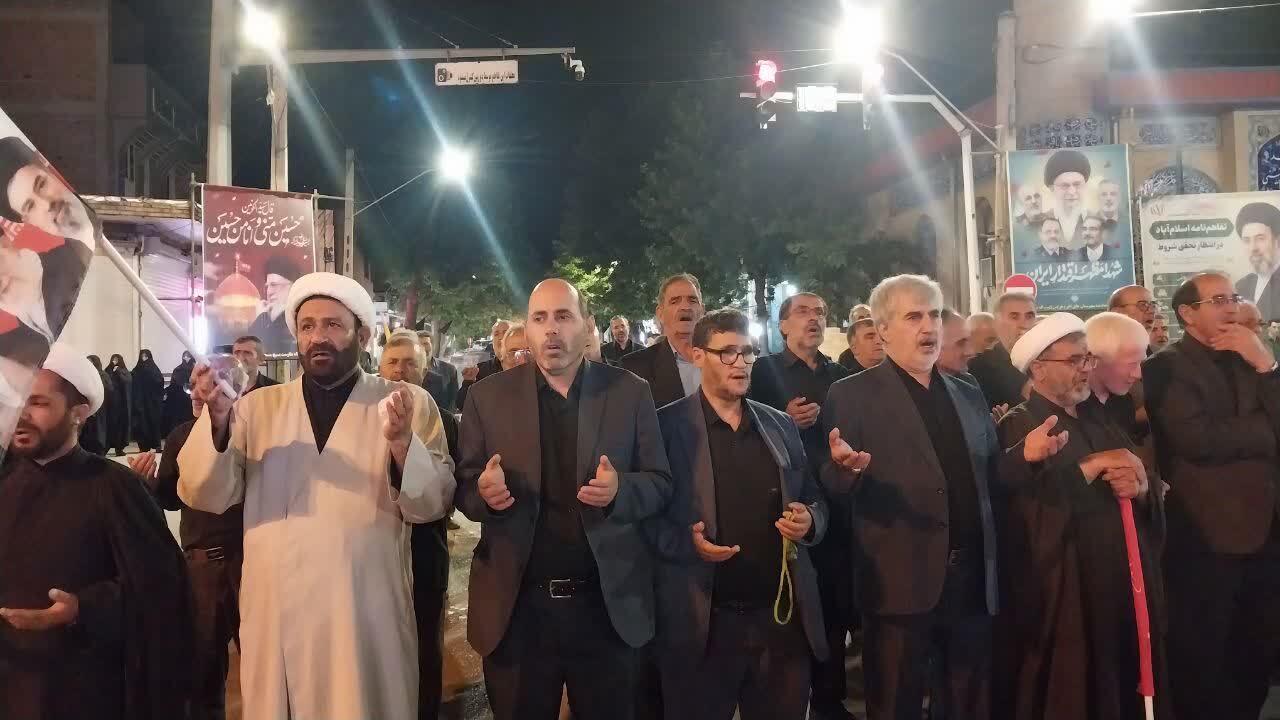 شب‌های مقاومت در هریس؛ تجدید بیعت پرشور مردم با آرمان‌های انقلاب + تصاویر