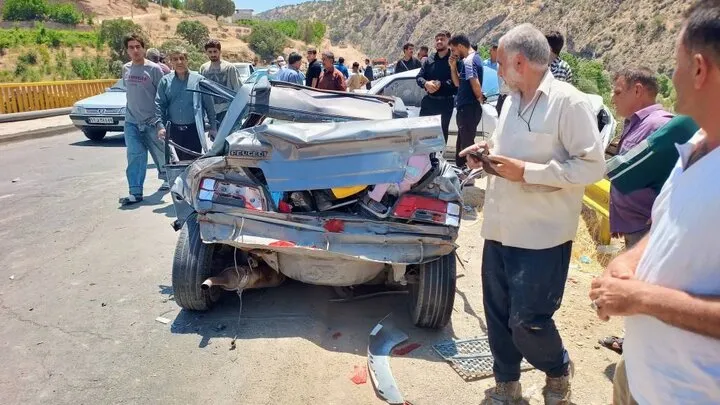 ورود تریلی به صحنه امدادرسانی در محور یاسوج–اصفهان؛ ۱۲ خودرو درگیر و ۱۹ نفر مصدوم شدند