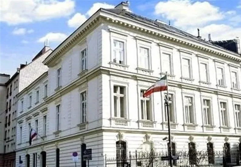 سفارت ایران در وین: بیانیه نمایندگان اتریش تحریف واقعیت و حمایت از آشوب‌گران است