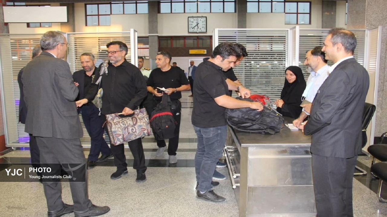 فرودگاه شهرکرد میزبان زائران اربعین شد؛ برپایی خیمه حسینی و موکب پذیرایی از مسافران