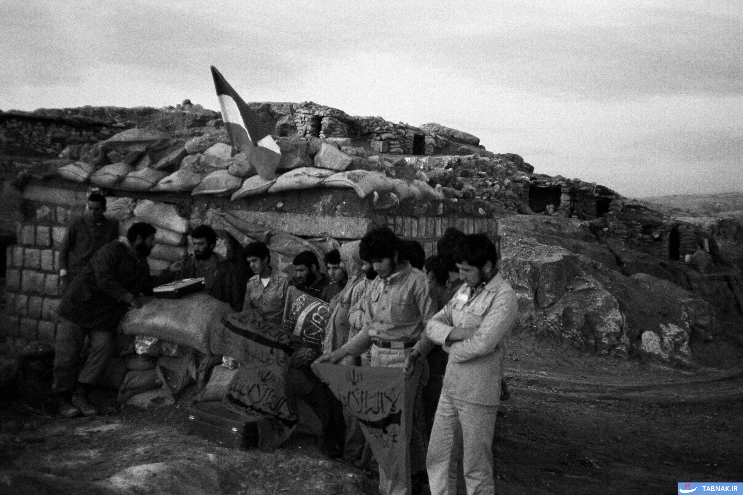 صحنه‌هایی از حضور خبرنگاران در جبهه‌ها