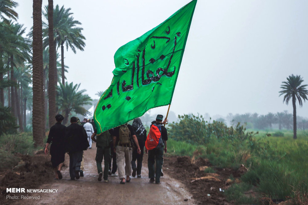 پایان کار موکب آستان جمکران در اربعین؛ توزیع روزانه ۵۰ هزار وعده غذا میان زائران