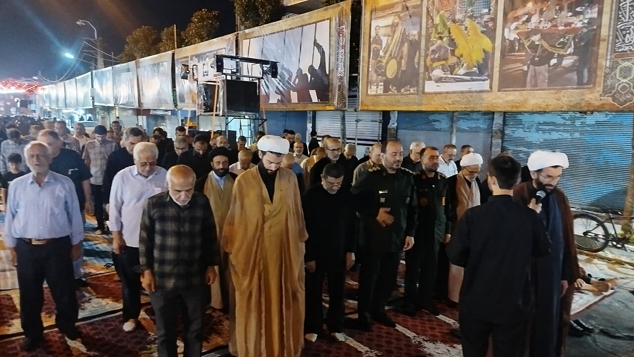 برپایی نماز استغاثه به حضرت ولیعصر (عج) در صد و شصت و هفتمین قرار مردمی آستانه اشرفیه