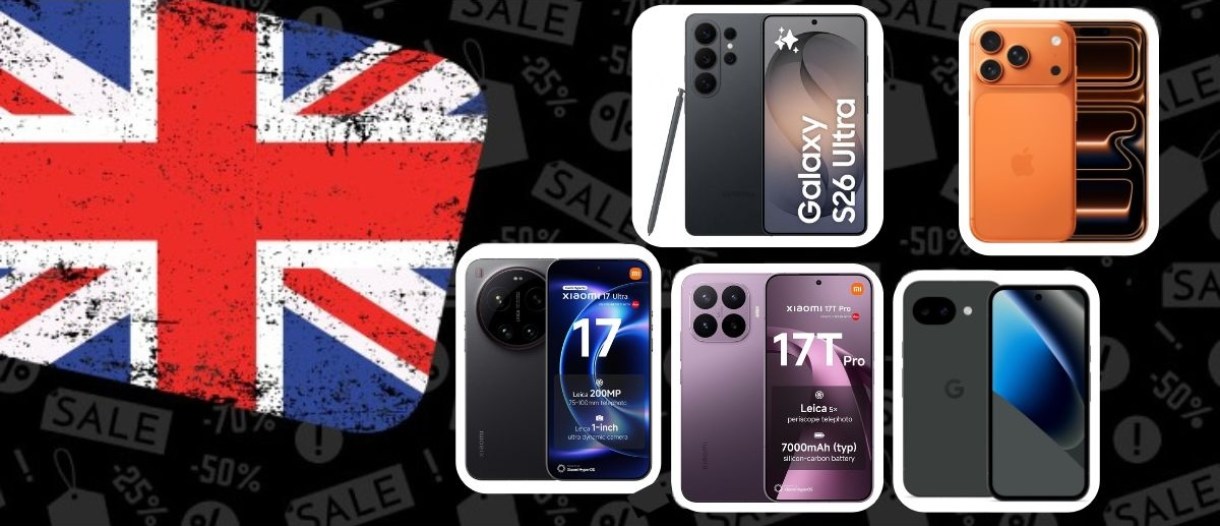 موج تخفیف پرچم‌دارها در آمازون بریتانیا؛ گلکسی S26 اولترا، آیفون 17 پرو و شیائومی 17 اولترا ارزان شدند