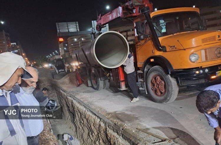 اتصال مخازن معالی‌آباد به دراک؛ پایداری شبکه آب جنوب‌غرب شیراز تضمین شد