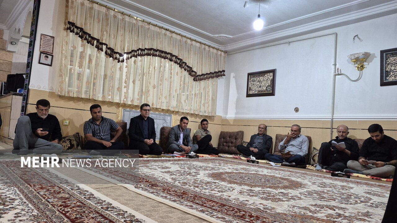 خانه‌ای در یاسوج که هر سال در سوگ پیامبر(ص) میزبان دلدادگان می‌شود