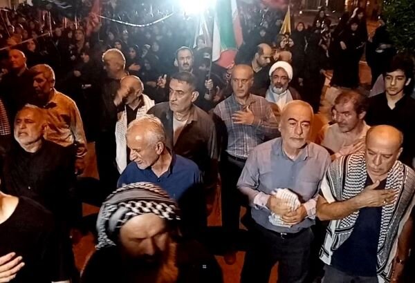 سوگواره شهادت امام رضا(ع) در آبپخش؛ شهر یکپارچه عزا و ارادت به امام رئوف شد