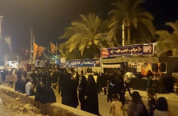 شب شهادت امام رضا(ع)؛ آیین پیاده‌روی بزرگ ولایت از برازجان تا امامزاده ابراهیم