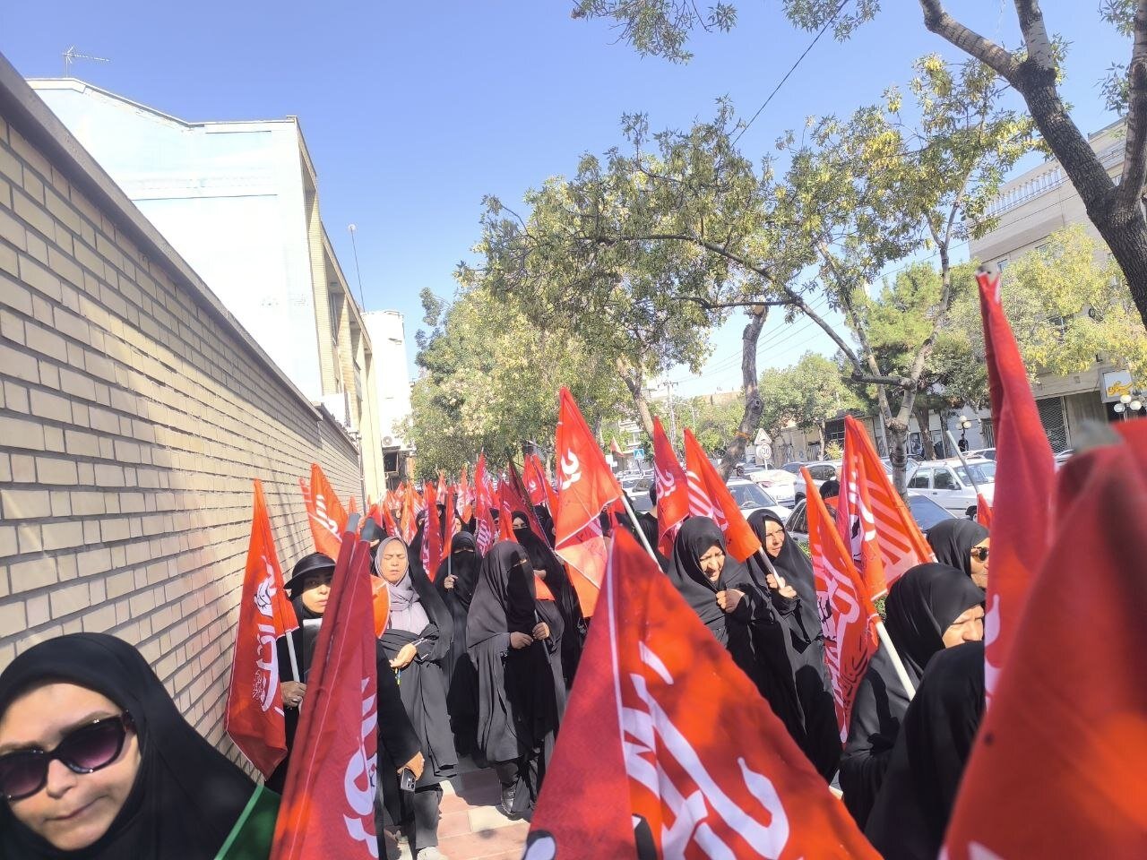 رستاخیز زنان نوغان؛ اجتماع پرشور بانوان مشهدی در سوگ خورشید هشتم