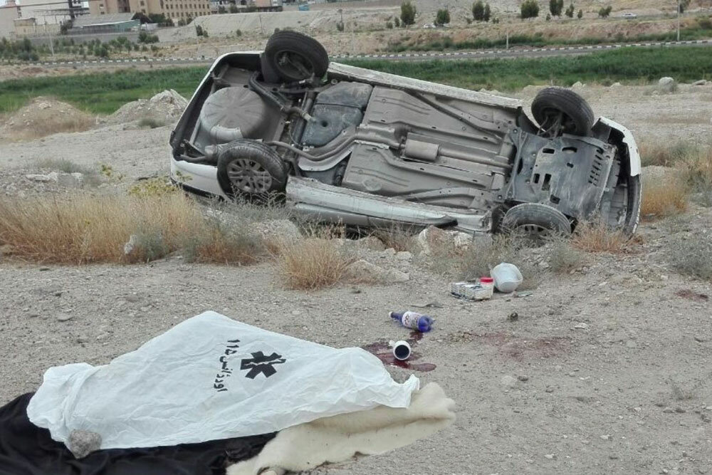 سانحه رانندگی در مسیر بازگشت آمبولانس اورژانس بوکان؛ دو کشته و دو مصدوم