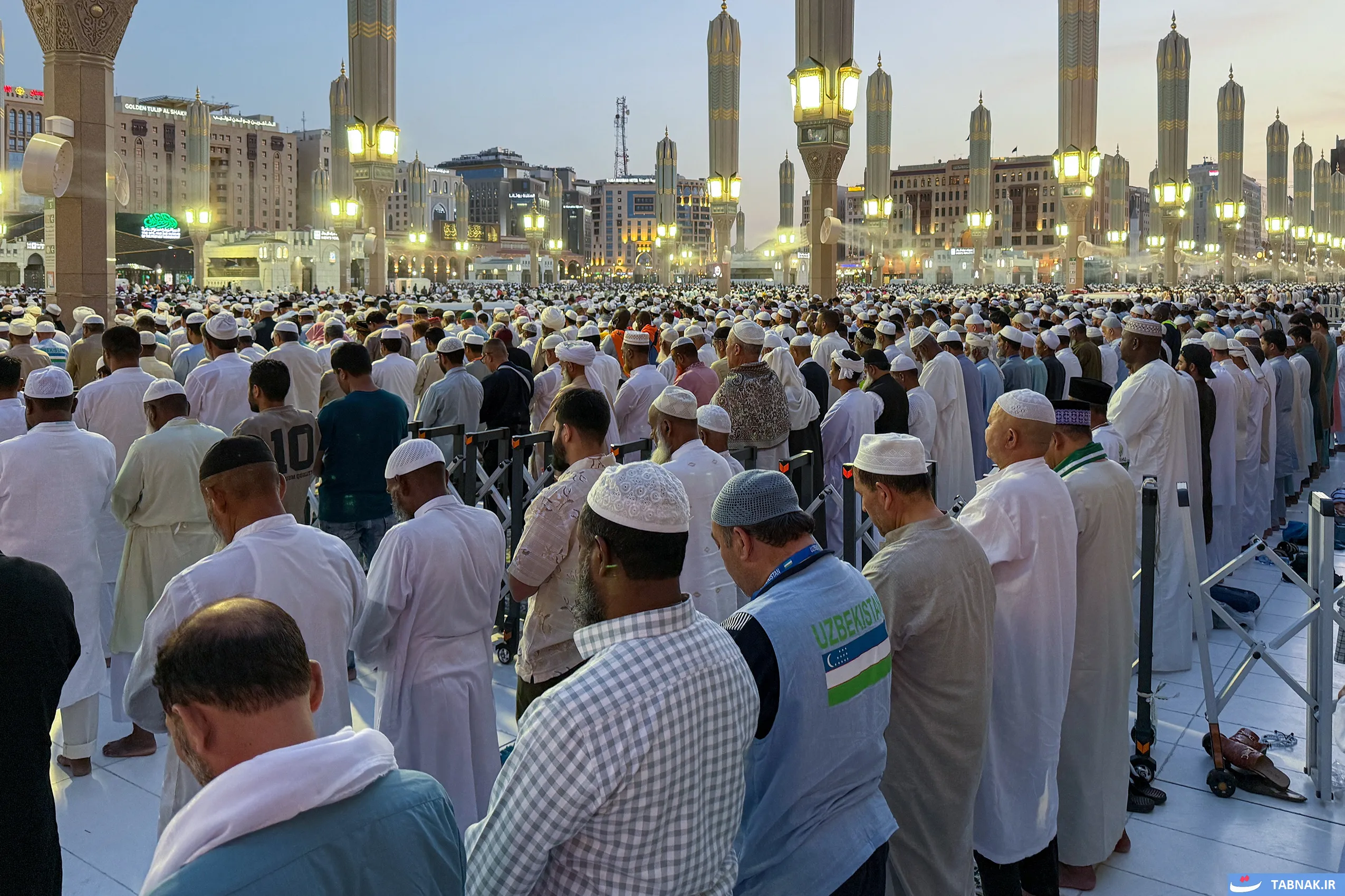 حرم نبوی در سالروز رحلت پیامبر اکرم(ص)