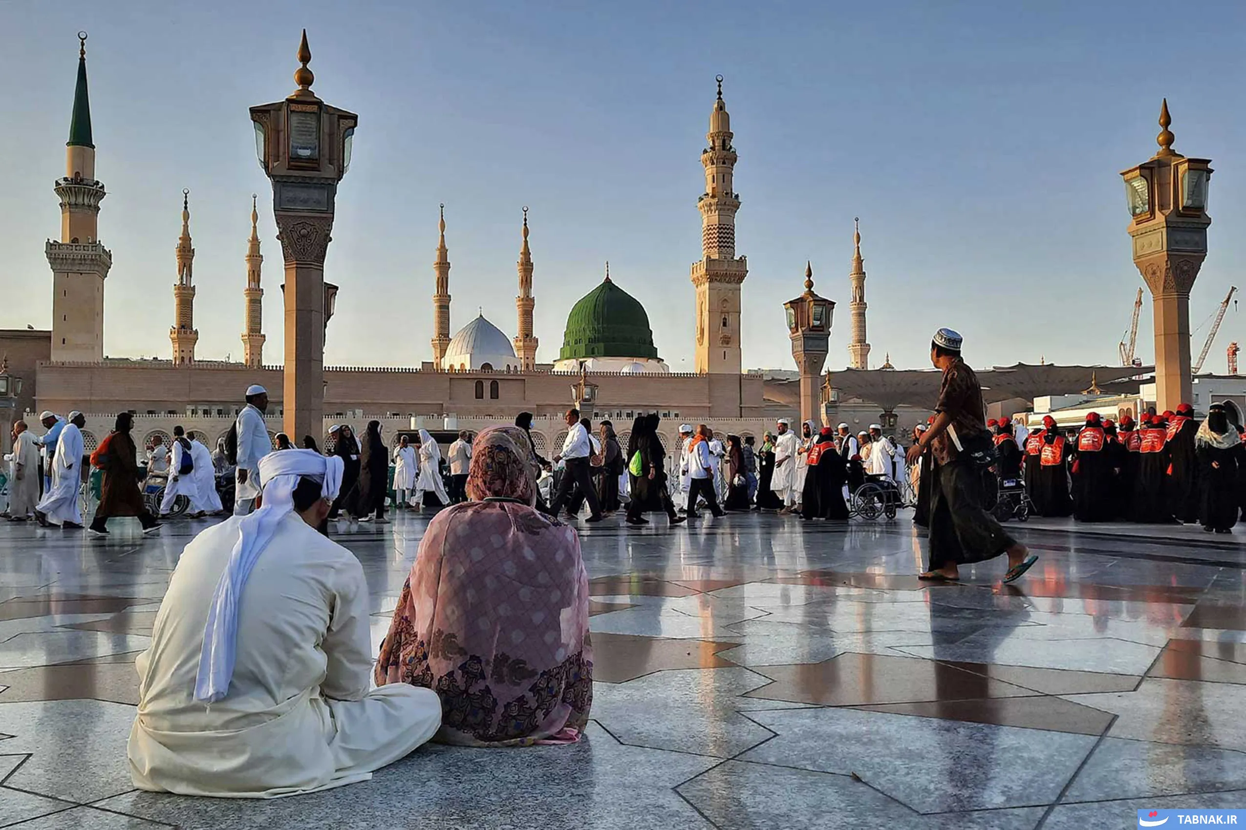 قبرستان بقیع در سالروز شهادت امام حسن مجتبی(ع)