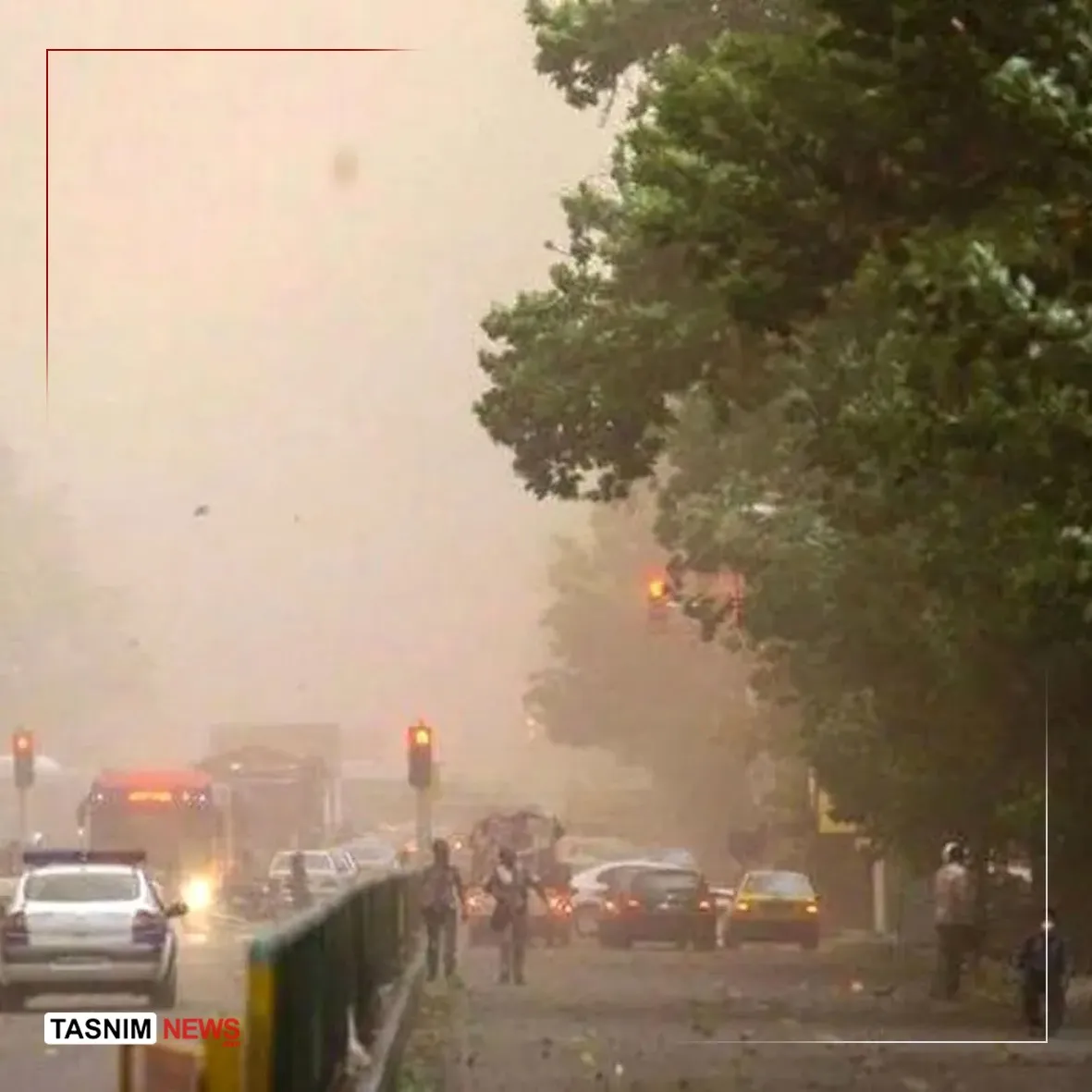هشدار هواشناسی؛ وزش باد شدید و گرد و خاک در راه تهران