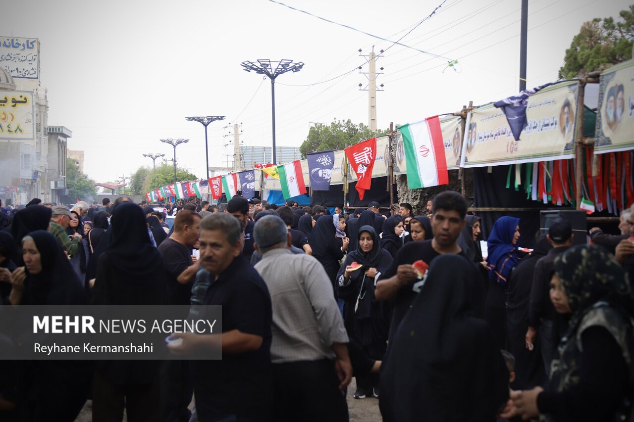 آیین سوگواری جاماندگان ارض طوس در حرم جعفربن موسی(ع) پیشوا برگزار شد